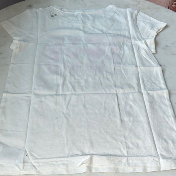 Gap Kids Love cotton Graphic Tee - White and Pink - Picture 6 of 7
